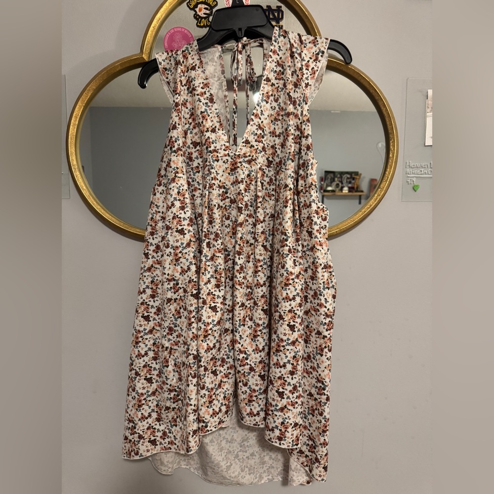 SHEIN Floral Sleeveless Dress